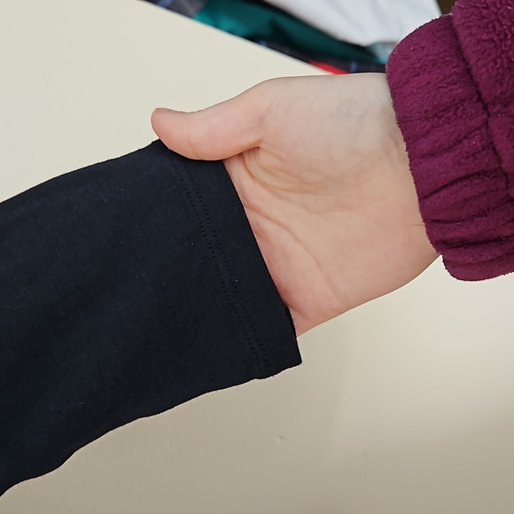 Ann Taylor Black boat neck 3/4 sleeve causal shirt - Picture 4 of 5